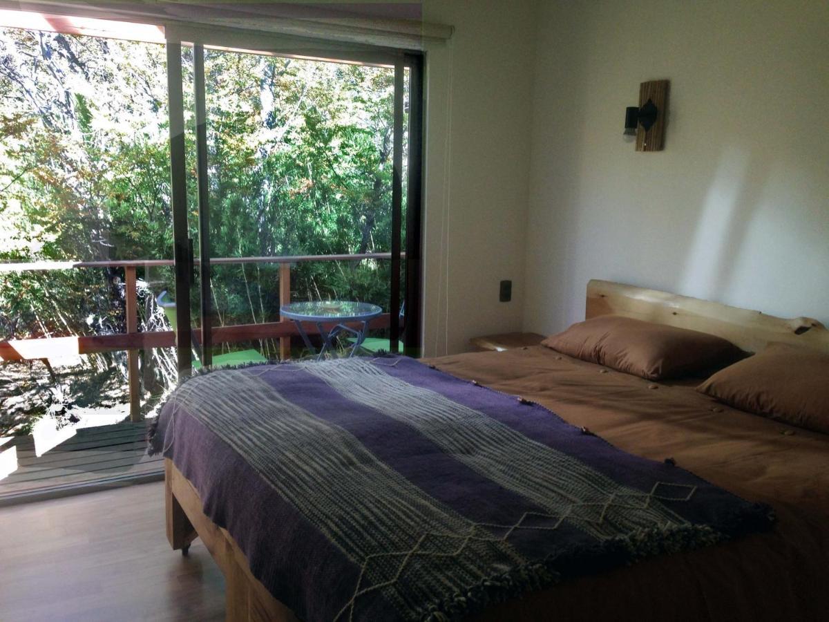 Villa Refugio Ecobox Andino Las Trancas Exterior foto