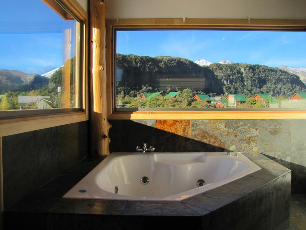Villa Refugio Ecobox Andino Las Trancas Habitación foto
